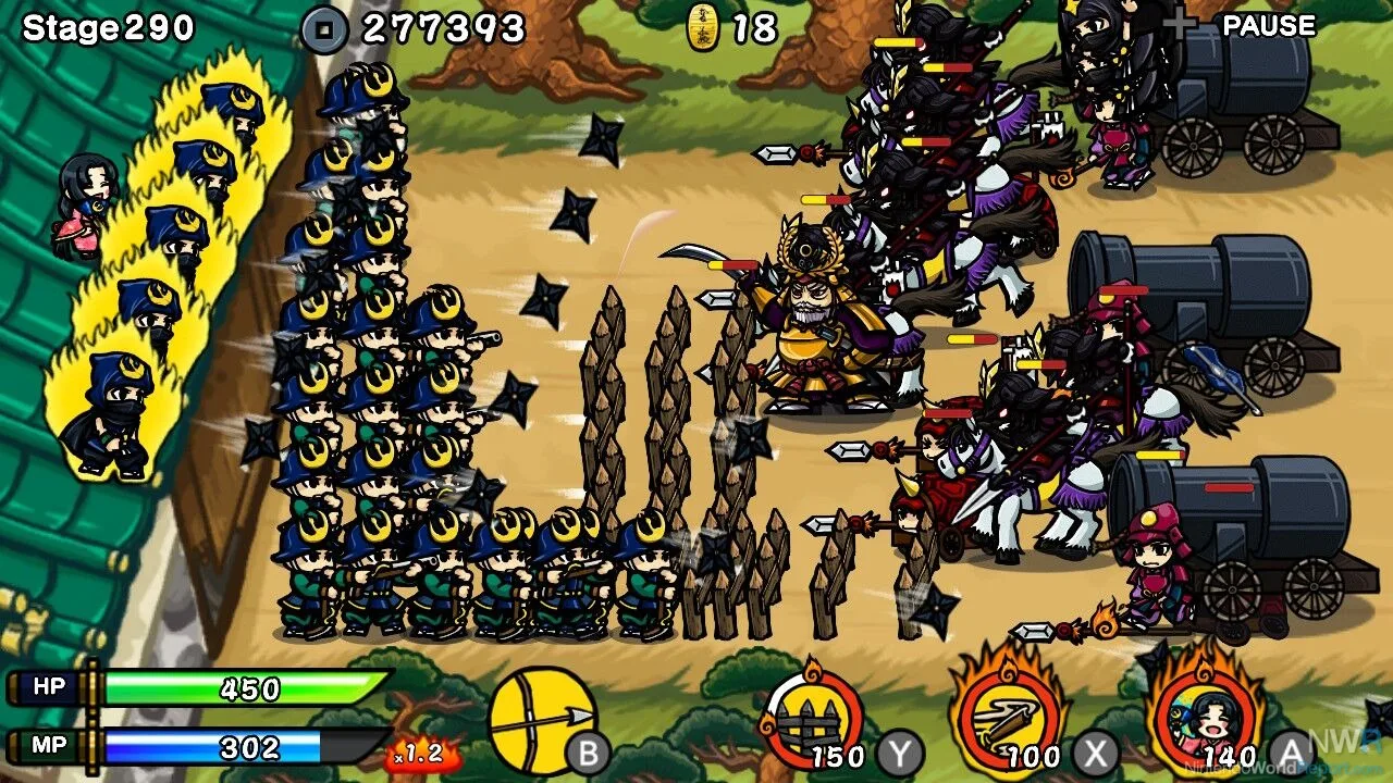 Samurai defense