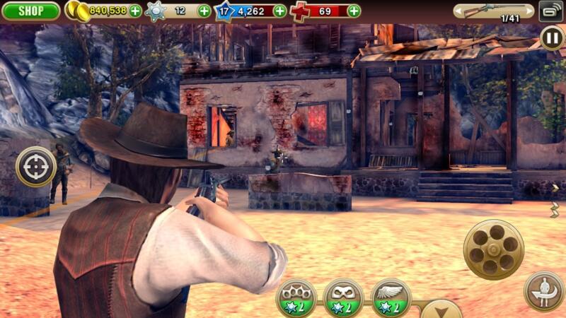 Six-guns-gang-showdown | rekomendasi game cowboy android