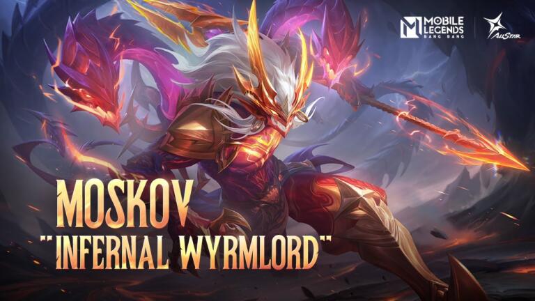 Moonton Rilis Skin AllStar Eksklusif Moskov “Infernal Wyrmlord”