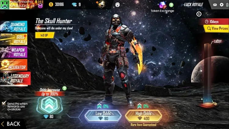 Harga Bundle Skull Hunter Ff