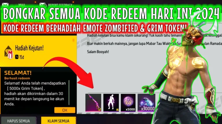 Kode Redeem Ff Token Zombie