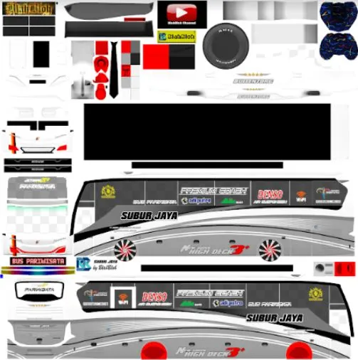 Mod Bussid Livery Jb Terlengkap Full Strobo Pariwisata