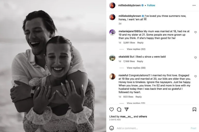 Milly Bobby Brown Telah Resmi Menikah dengan Putra Bon Jovi