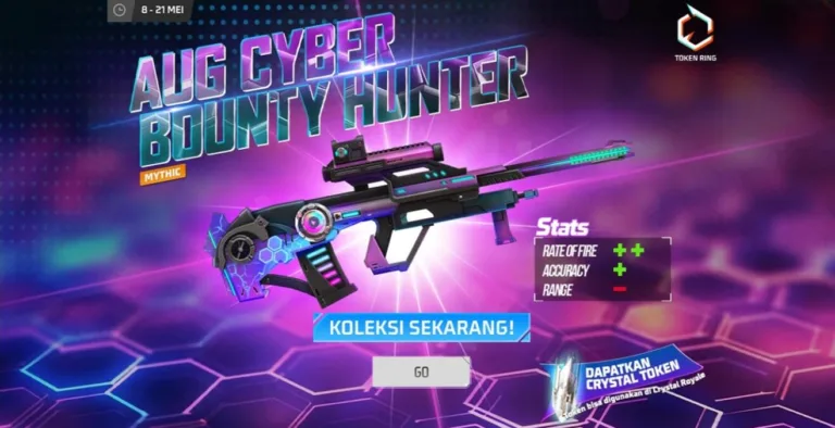 Free Fire AUG Cyber Bounty Hunter