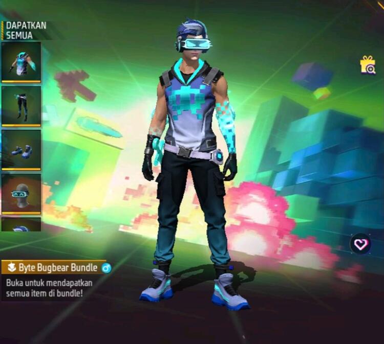Free Fire Bundle Byte Bugbear | Garena