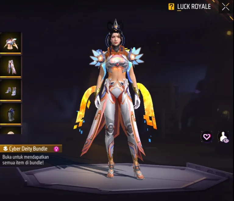 Free Fire Cyber Deity Bundle | Garena