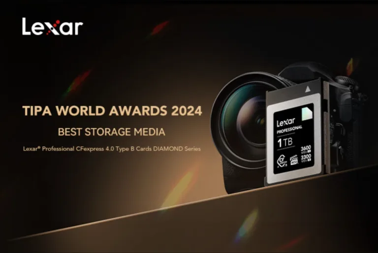 Lexar Dapat Penghargaan “BEST STORAGE MEDIA” dari TIPA WORLD AWARDS 2024