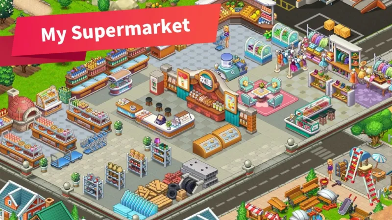 My-supermarket-story | game supermarket android terbaik