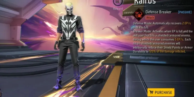 Penjelasan Skill Kairos, Karakter Baru Di Free Fire