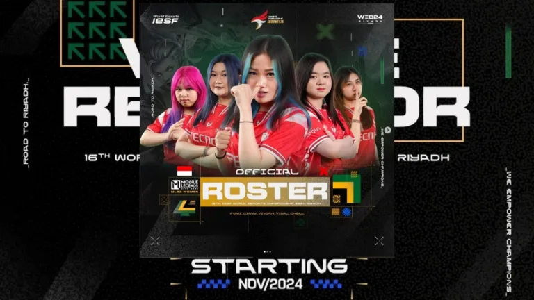 Roster Timnas MLBB Women Indonesia IESF WEC 2024