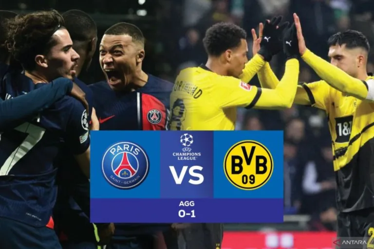 Link Live Streaming PSG vs Dortmund Liga Champions 8 Link Live Streaming PSG vs Dortmund Liga Champions