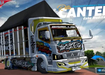 Mod Bussid Truck Canter Cabe