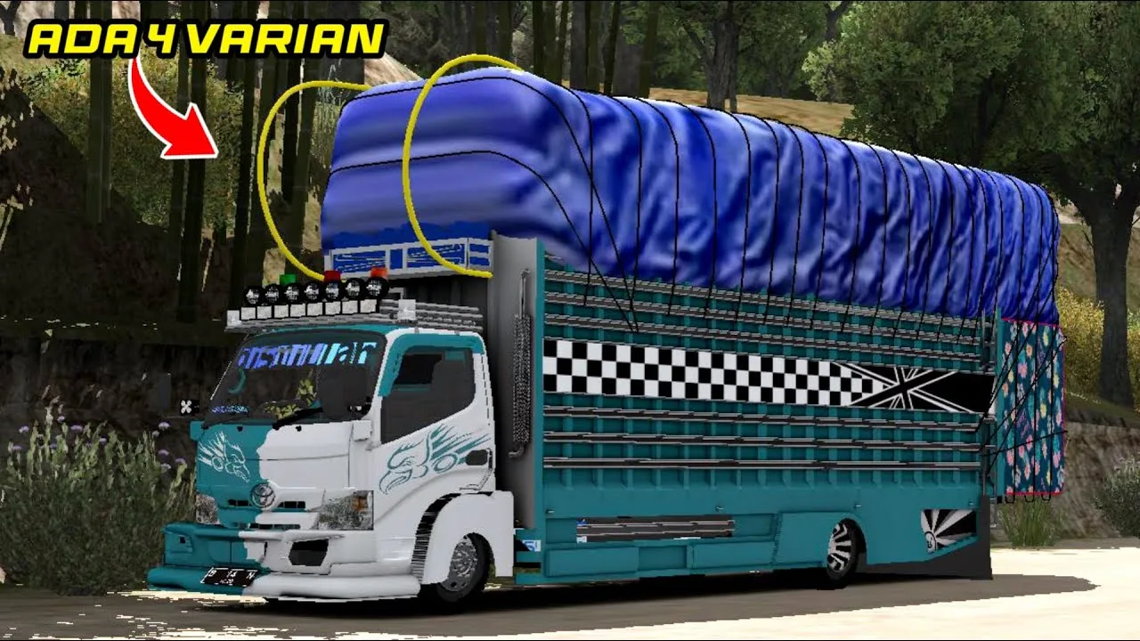 Mod Bussid Truck Sulawesi