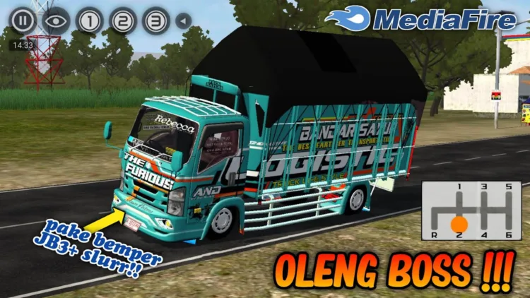 Mod Bussid Truk Oleng