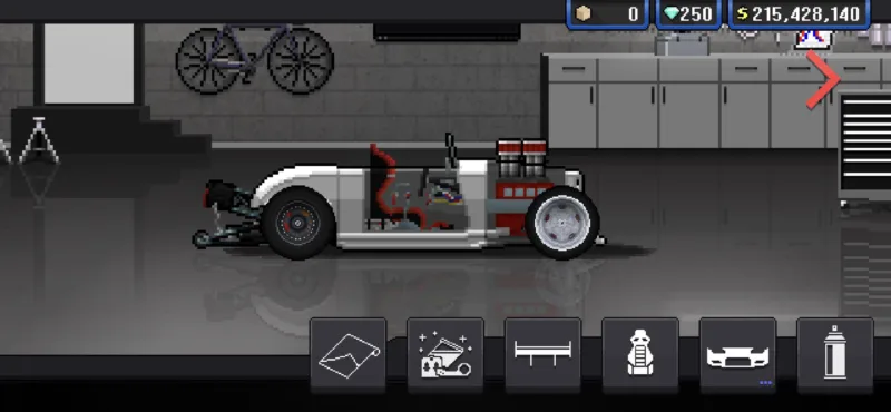 Pixel Car Racer Mod Apk 