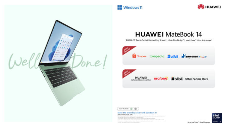 5 - Huawei Matebook 14 Sales Channel