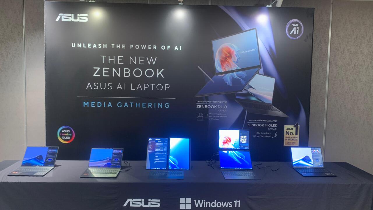 ASUS Perkenalkan Zenbook DUO yang Ditenagai Processor Intel Core Ultra 9