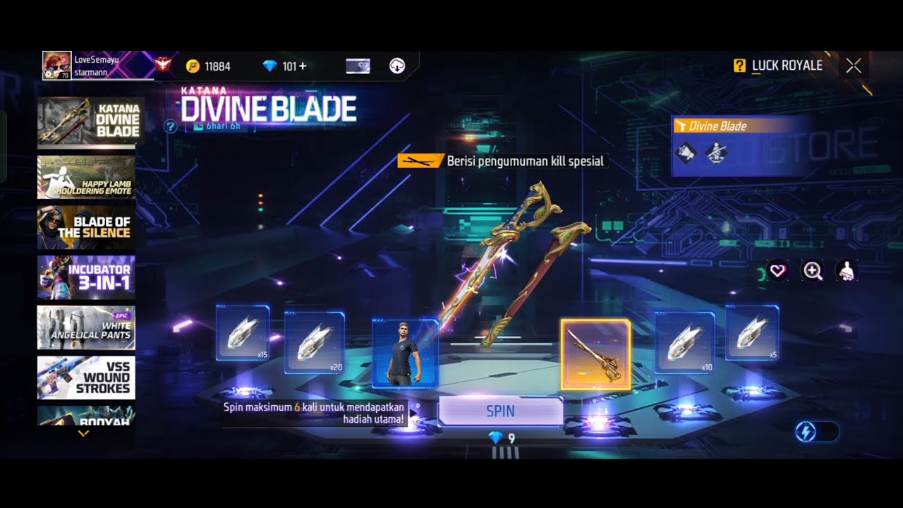 Cara Dapat Katana Mythic FF, Skin yang Wajib Kamu Miliki 1 Cara Dapat Katana Mythic Ff, Skin Yang Wajib Kamu Miliki