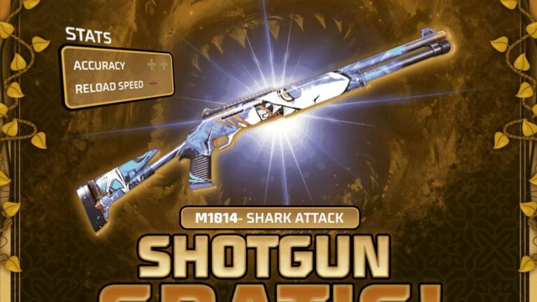 Cara Dapat Sg M1014 – Shark Attack Gratis, Buruan Klaim