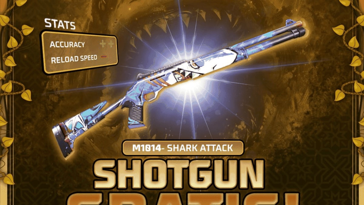 Cara Dapat Sg M1014 – Shark Attack Gratis, Buruan Klaim