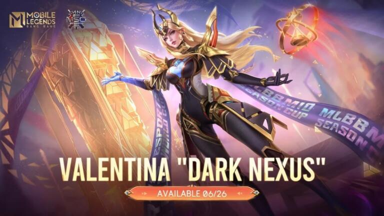 Cara Dapat Skin MSC Valentina Dark Nexus Mobile Legends