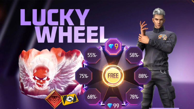 Cara Membuka Lucky Wheel Deep Aqua Bundle Free Fire