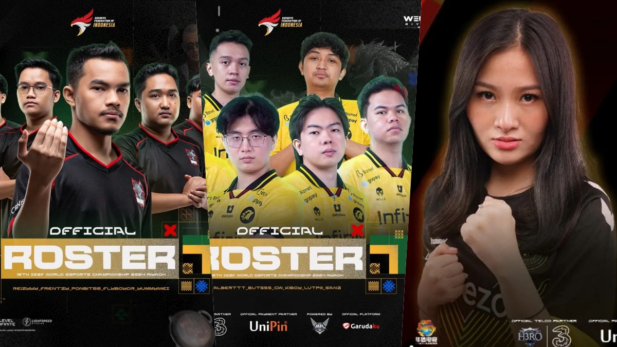 Daftar Roster Timnas Esports Indonesia Iesf Wec Riyadh Dafunda