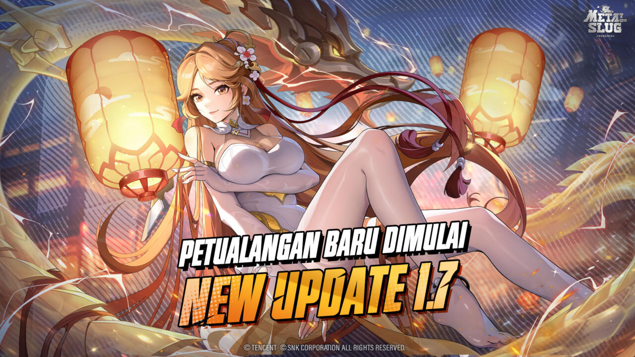 Update Terbesar 1.7 Metal Slug: Awakening Hadir dengan Hero Baru dan Senjata Mematikan!