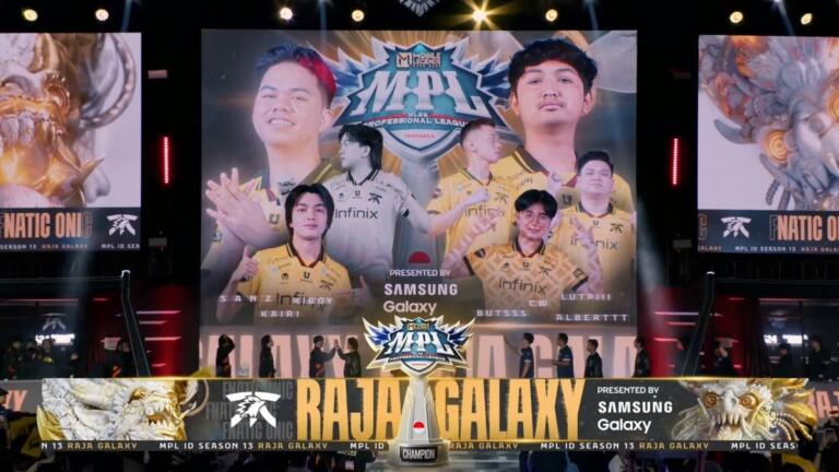 Fnatic ONIC Sukses Jadi Juara MPL ID Season 13
