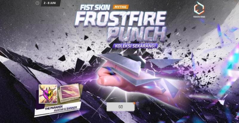 Free Fire Event Fist Skin Mythic Frostfire Punch | Garena