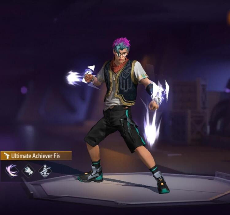 Free Fire Fist Skin Ultimate Achiever