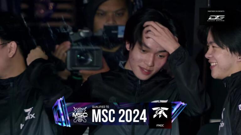 Sang Raja Langit Fnatic ONIC Amankan Tiket Ke MSC 2024