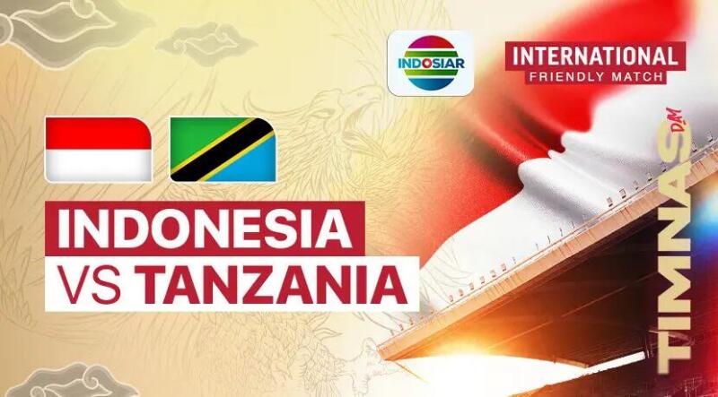 Link live streaming Indonesia vs Tanzania | Vidio.com
