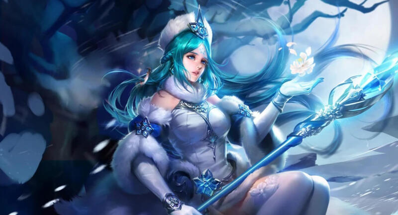 Princess-frost | hero mage terkuat honor of kings