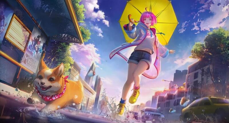 Rainy-walk | skin kagura mobile legends