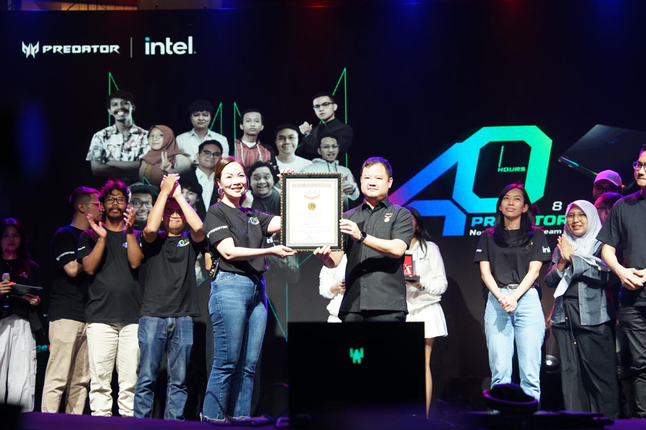 Live Streaming Non-Stop 40 Jam, Acer Predator Helios 18 Raih Rekor MURI