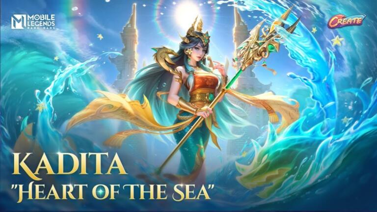 Review Tampilan Skin Create Kadita “Heart of the Sea” Mobile Legends