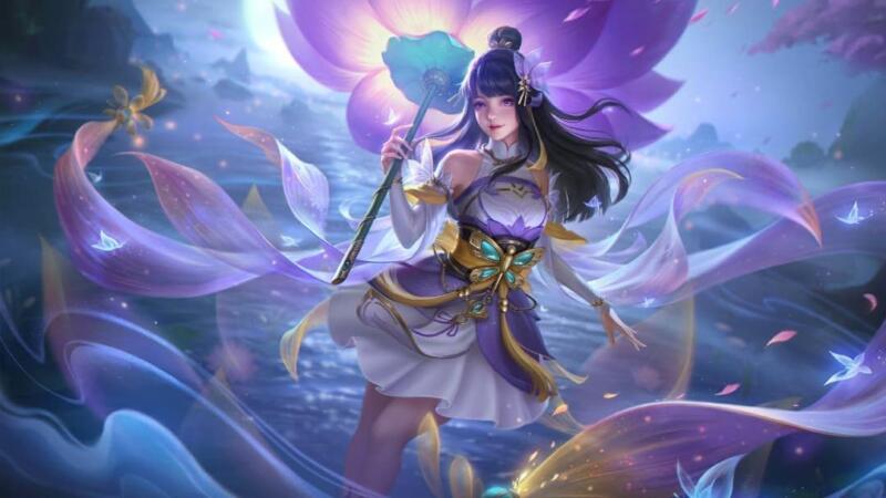 Water-lily | skin kagura mobile legends