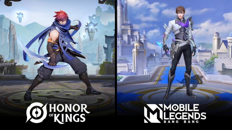 honor of kings vs mobile legends