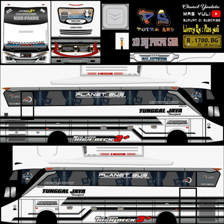 mod livery bussid kids panda