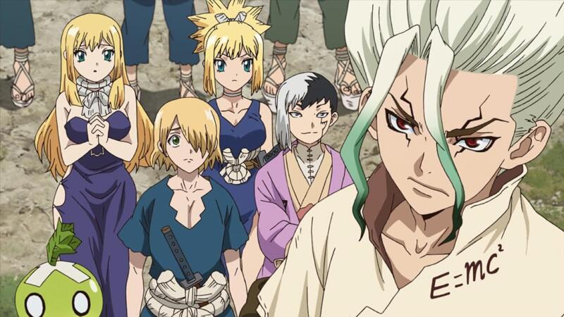 Dr.-stone | rekomendasi anime edukasi