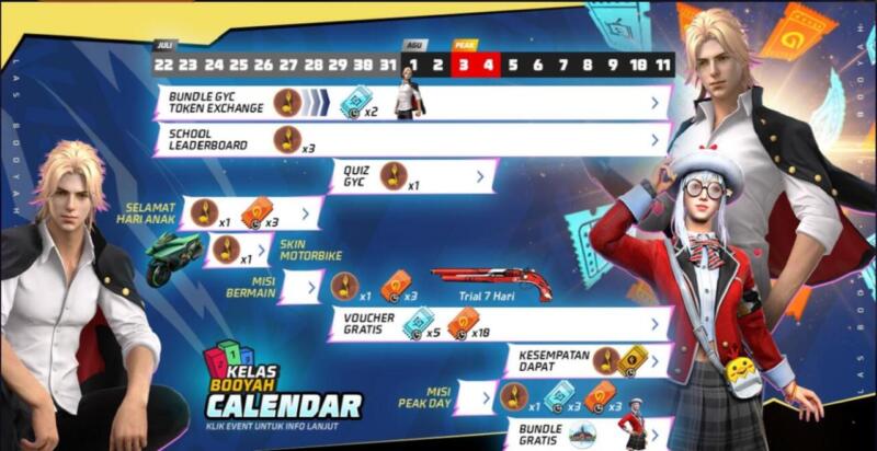 Event FF 2024 Kelas Booyah | Garena