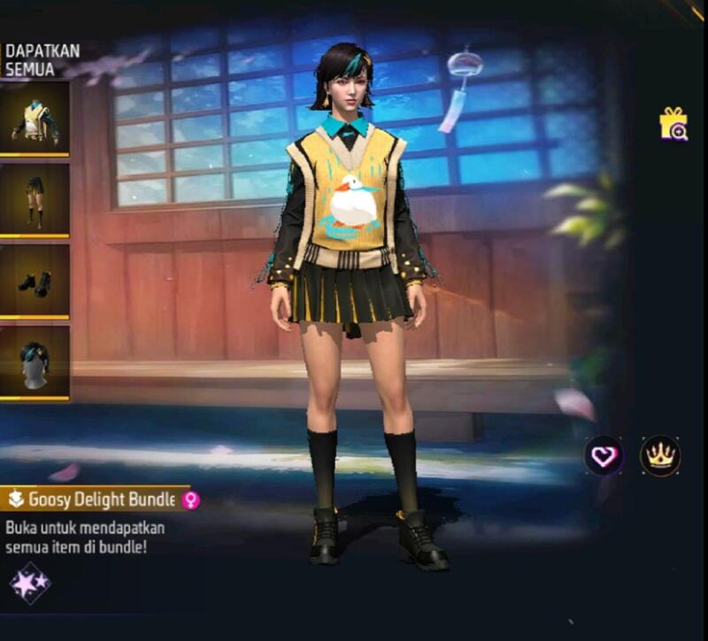 Free Fire Goosy Delight Bundle | Garena