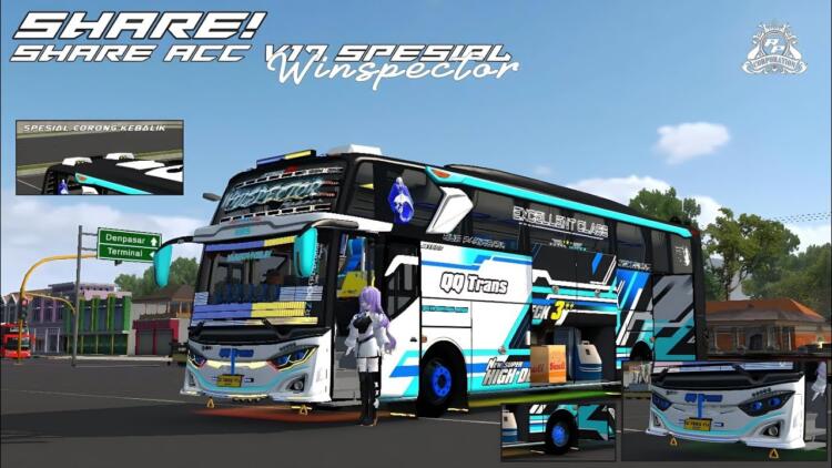 Livery Bussid Winspector