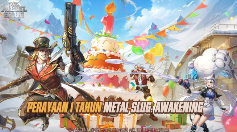 Rayakan Ulang Tahun Pertama, Metal Slug: Awakening Hadirkan Berbagai Event Menarik