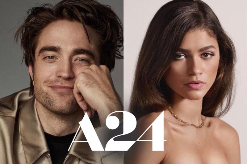 Robert Pattinson dan Zendaya/A24