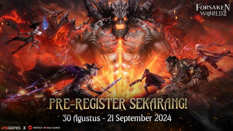 VNGGames Umumkan Tahap Pre-Registrasi untuk Forsaken World 2