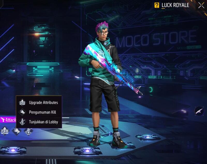 Free Fire M60 Attack O The Wisp | Garena