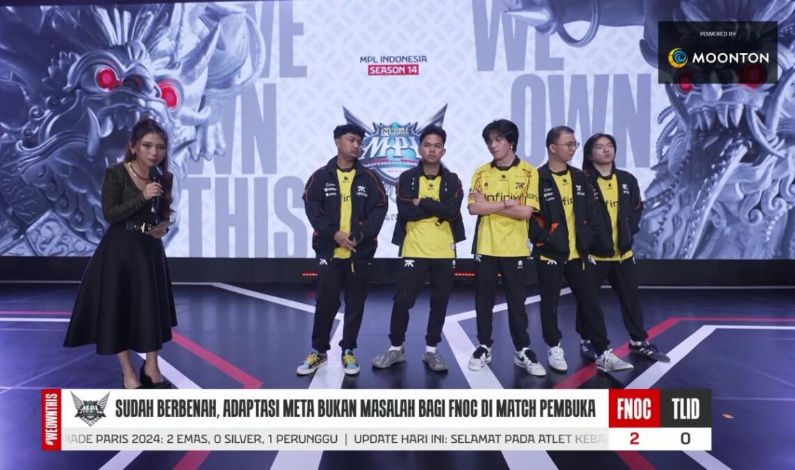 Hasil Pembukaan MPL ID S14 FNATIC ONIC Vs Team Liquid ID - Dafunda.com