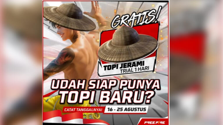 Cara Mendapatkan Topi Jerami FF dengan Mudah